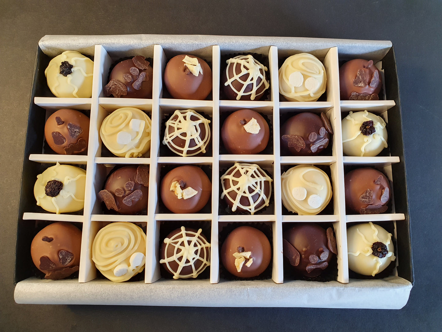 PRE-ORDER October Collection- Luxury selection of 24 chocolate truffles gift box