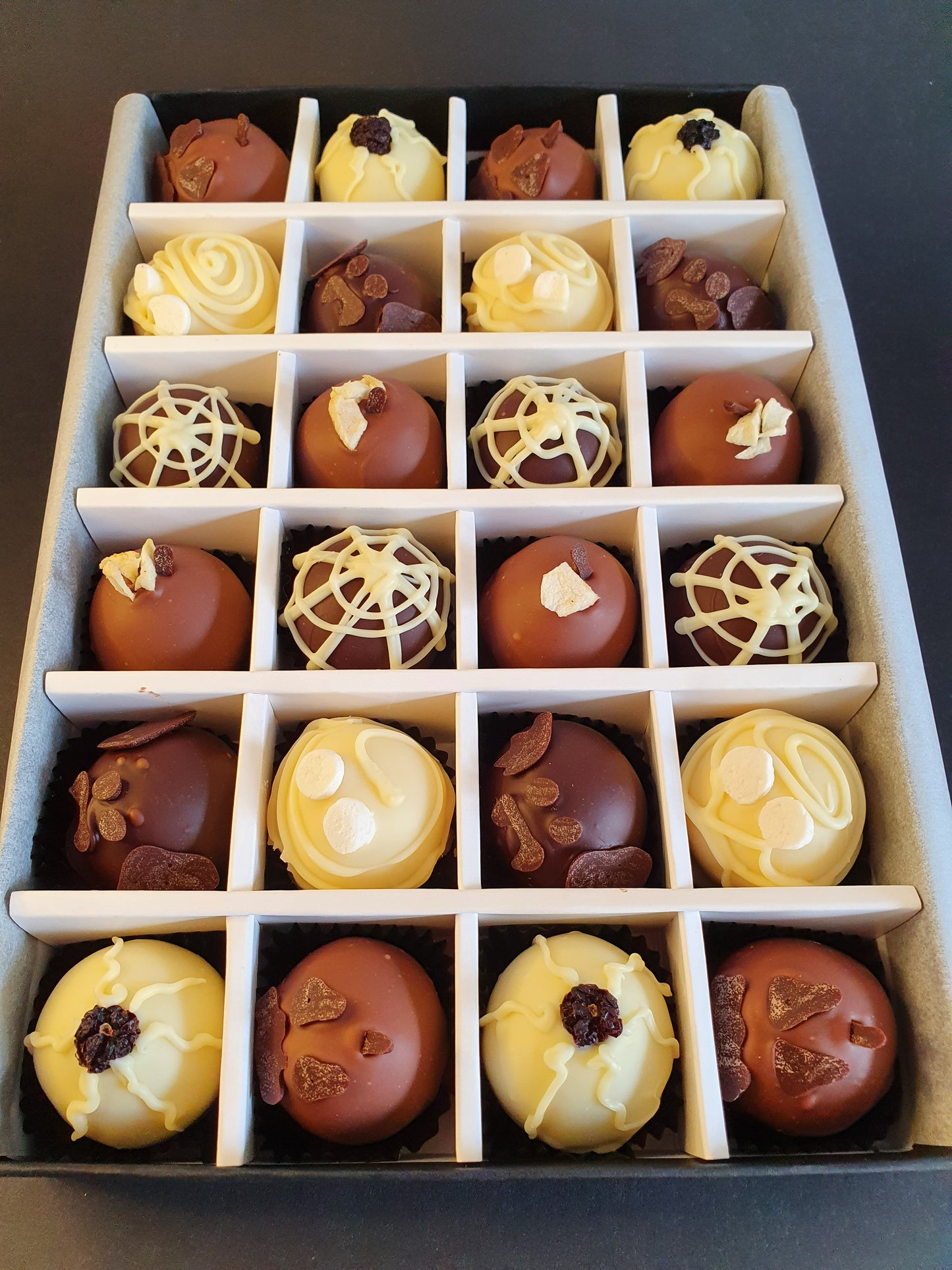 PRE-ORDER October Collection- Luxury selection of 24 chocolate truffles gift box