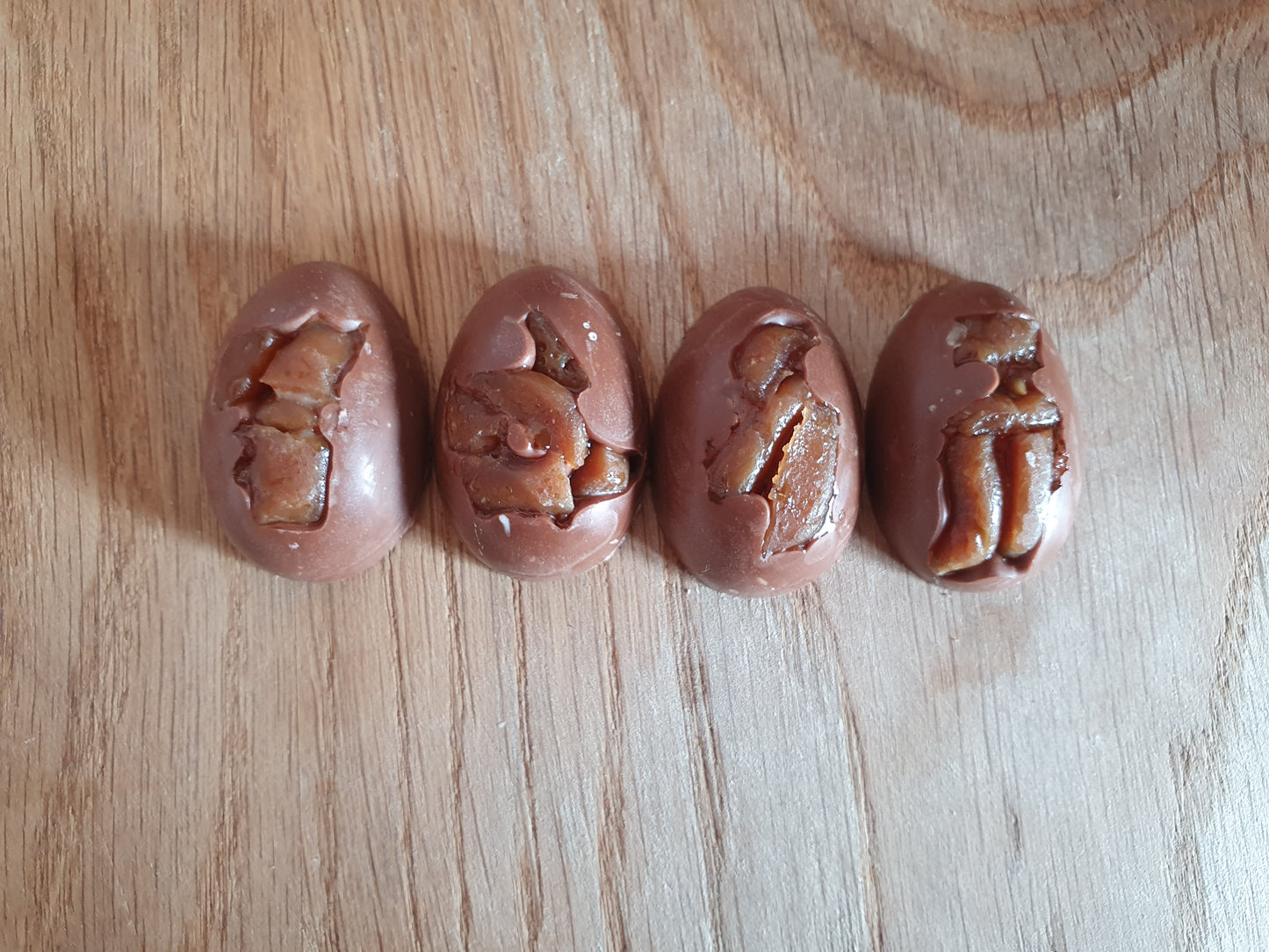 Handmade Belgian Chocolate Mini half Easter Eggs (3 Bags)