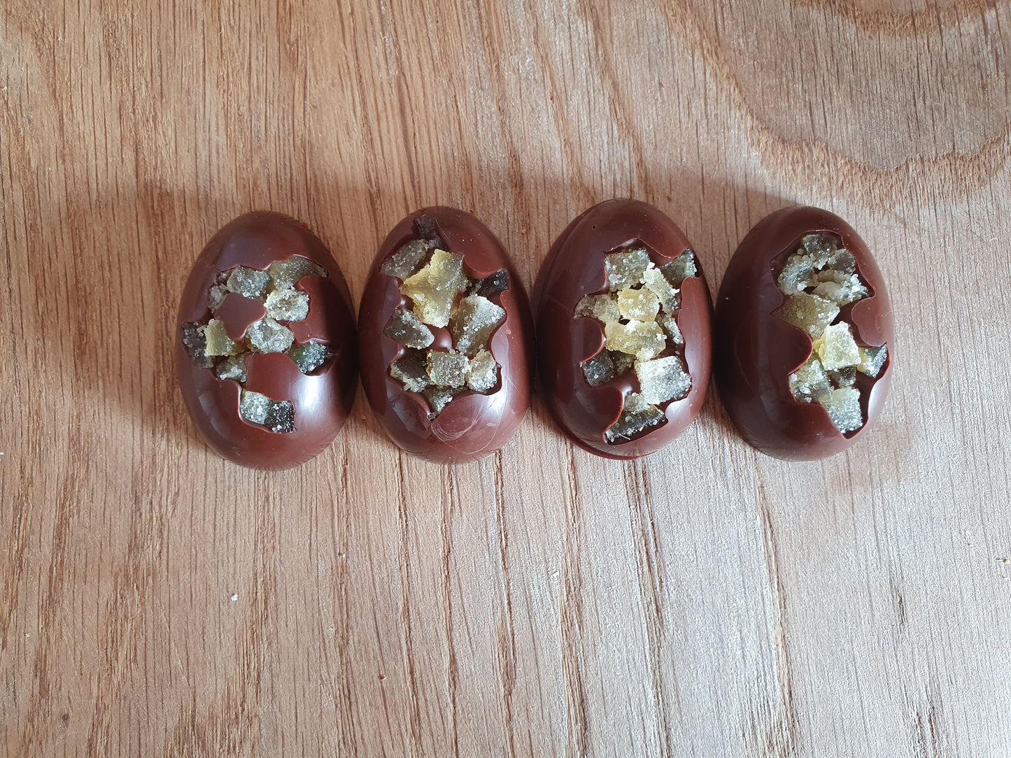 Handmade Belgian Chocolate Mini half Easter Eggs (3 Bags)