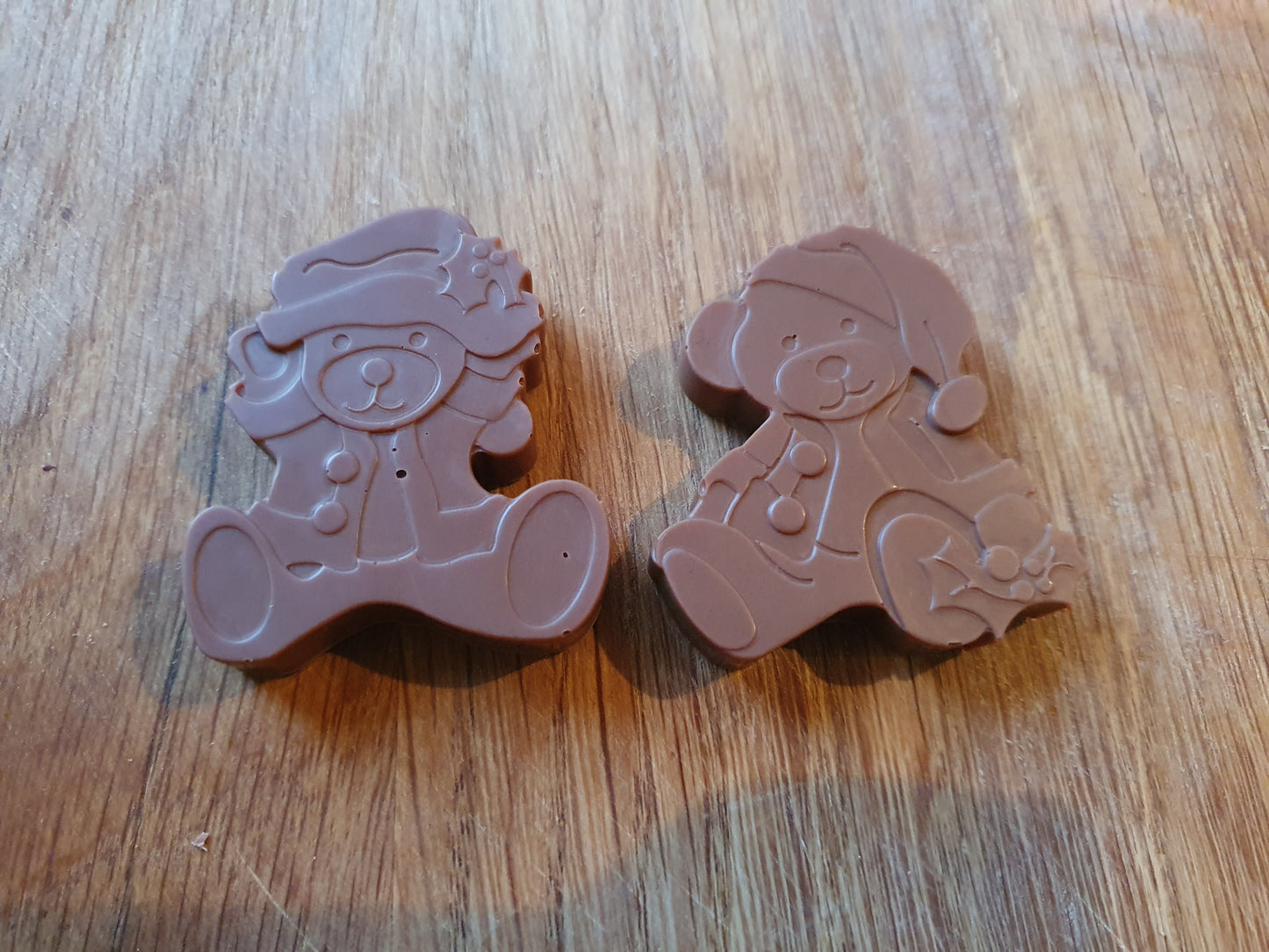 Handmade Belgian Christmas Chocolate Bears (3 Bags)