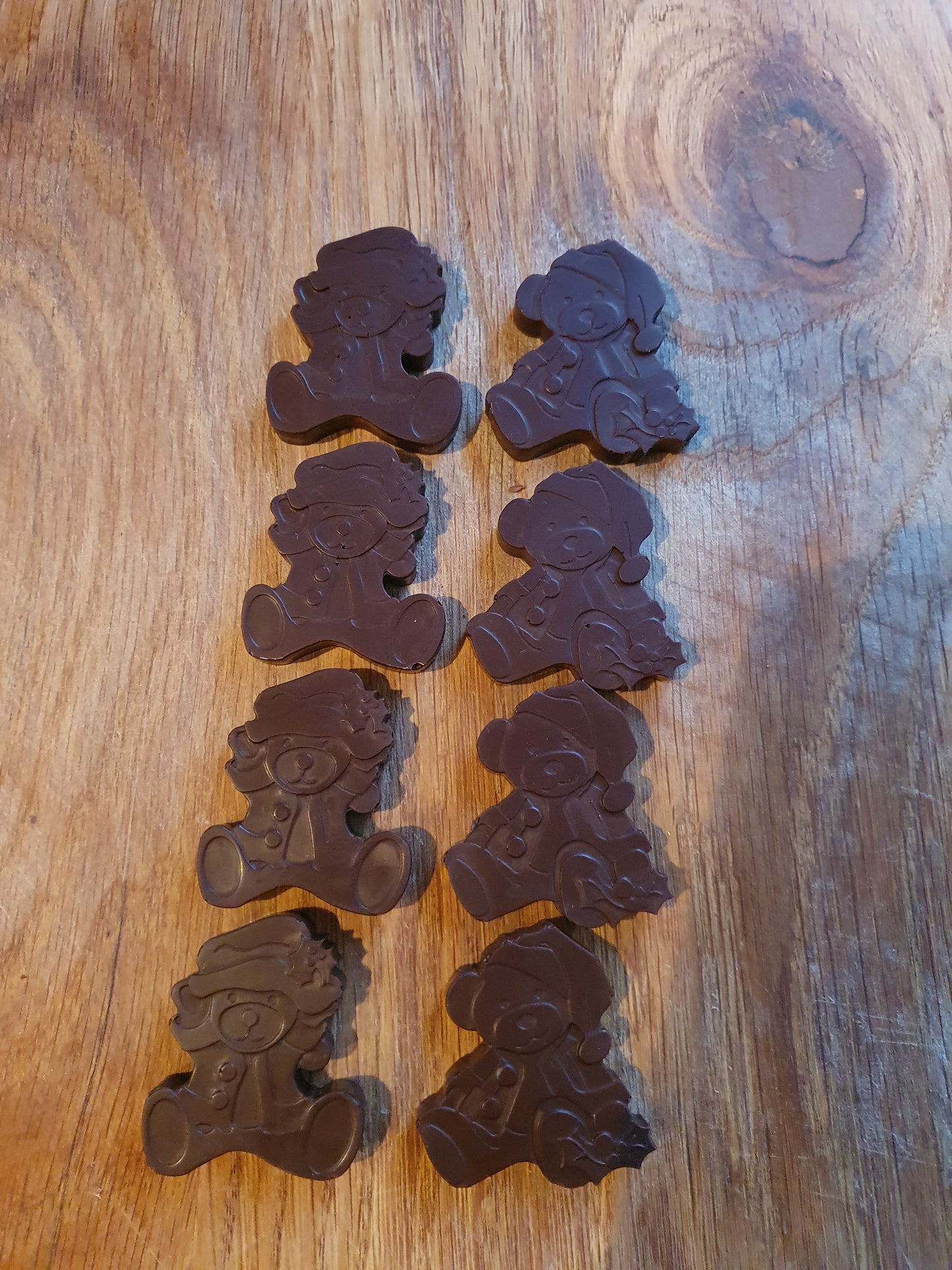 Handmade Belgian Christmas Chocolate Bears (3 Bags)