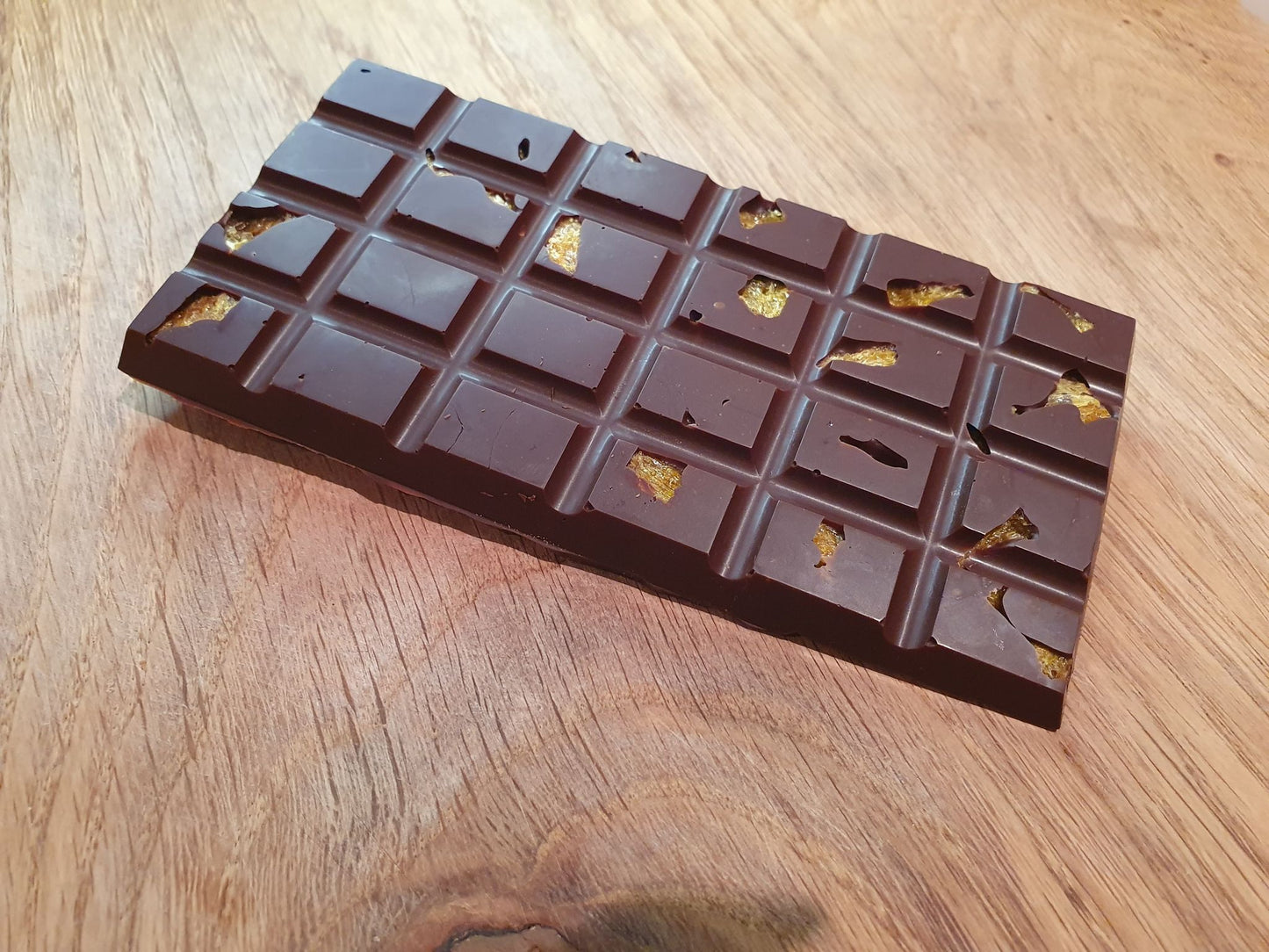 Handmade Belgian Chocolate Bars- Orange (pack of 3)