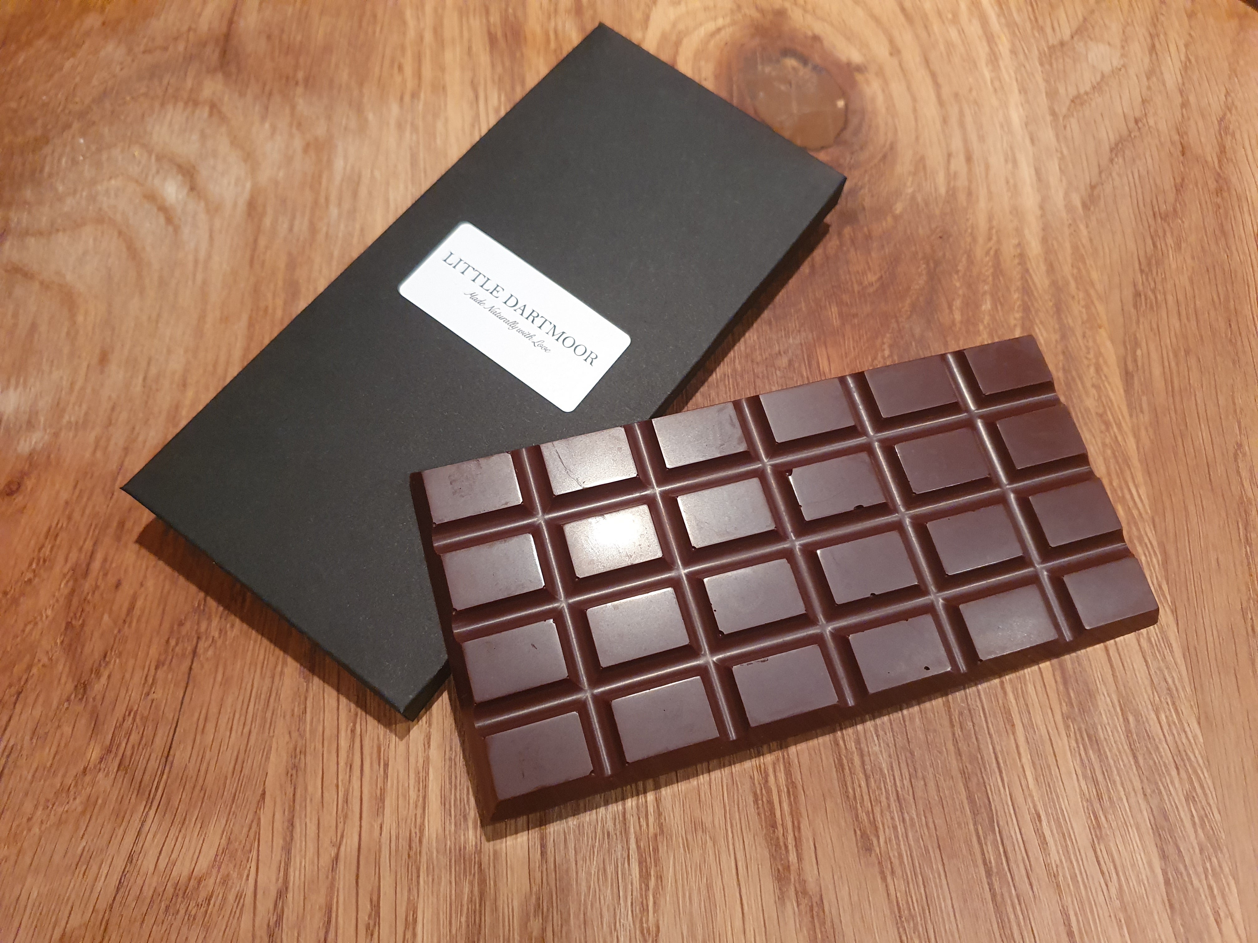 Handmade Belgian Chocolate Bars Peppermint pack of 3