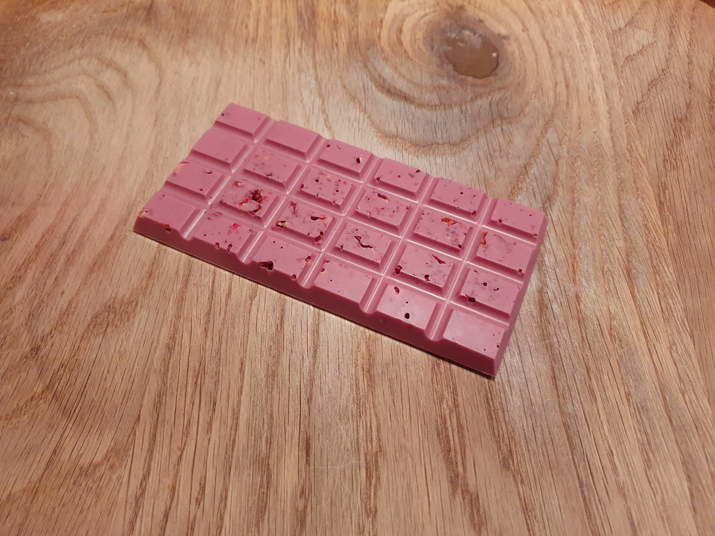 Handmade Chocolate Bars- Ruby Strawberry (pack of 3)