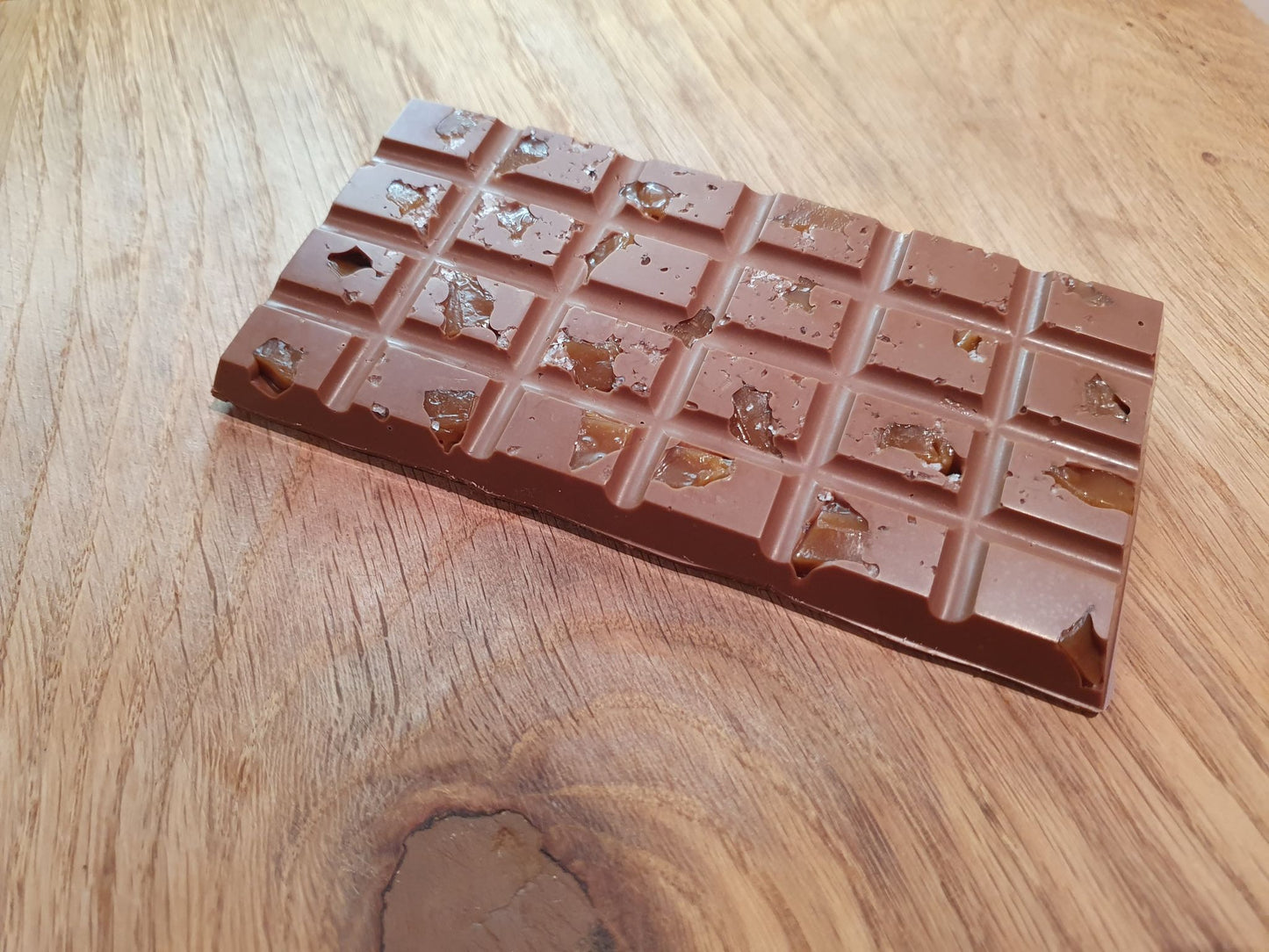 Handmade Belgian Chocolate Bars- Salted Caramel (pack of 3)