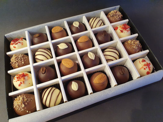 PRE-ORDER May Collection- Luxury selection of 24 chocolate truffles gift box