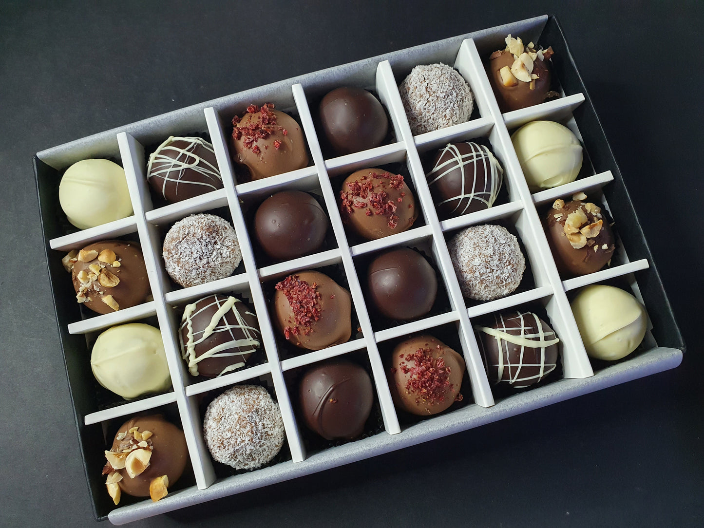 Classic Collection- Luxury selection of 24 chocolate truffles gift box