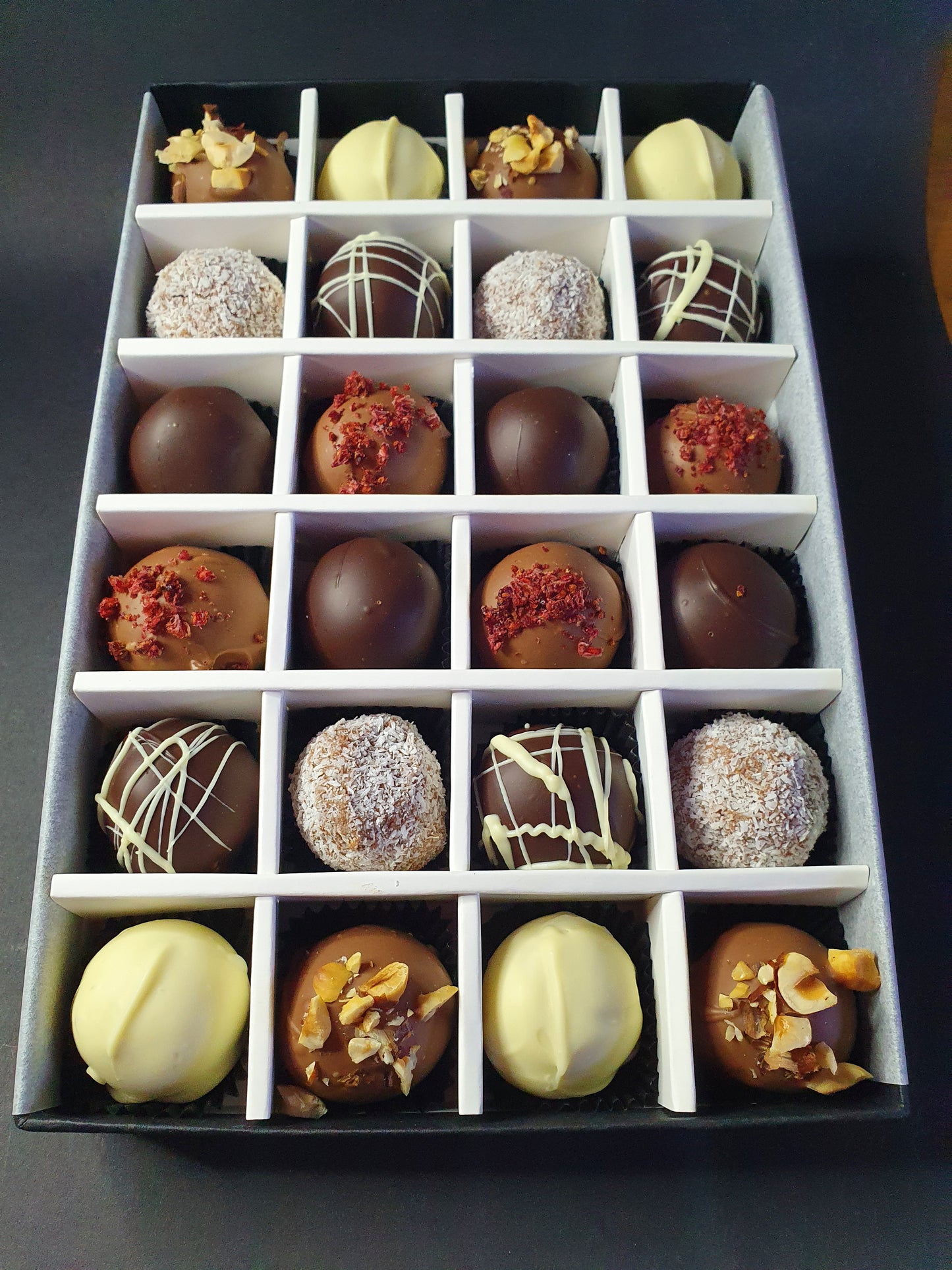 PRE-ORDER Classic Collection- Luxury selection of 24 chocolate truffles gift box