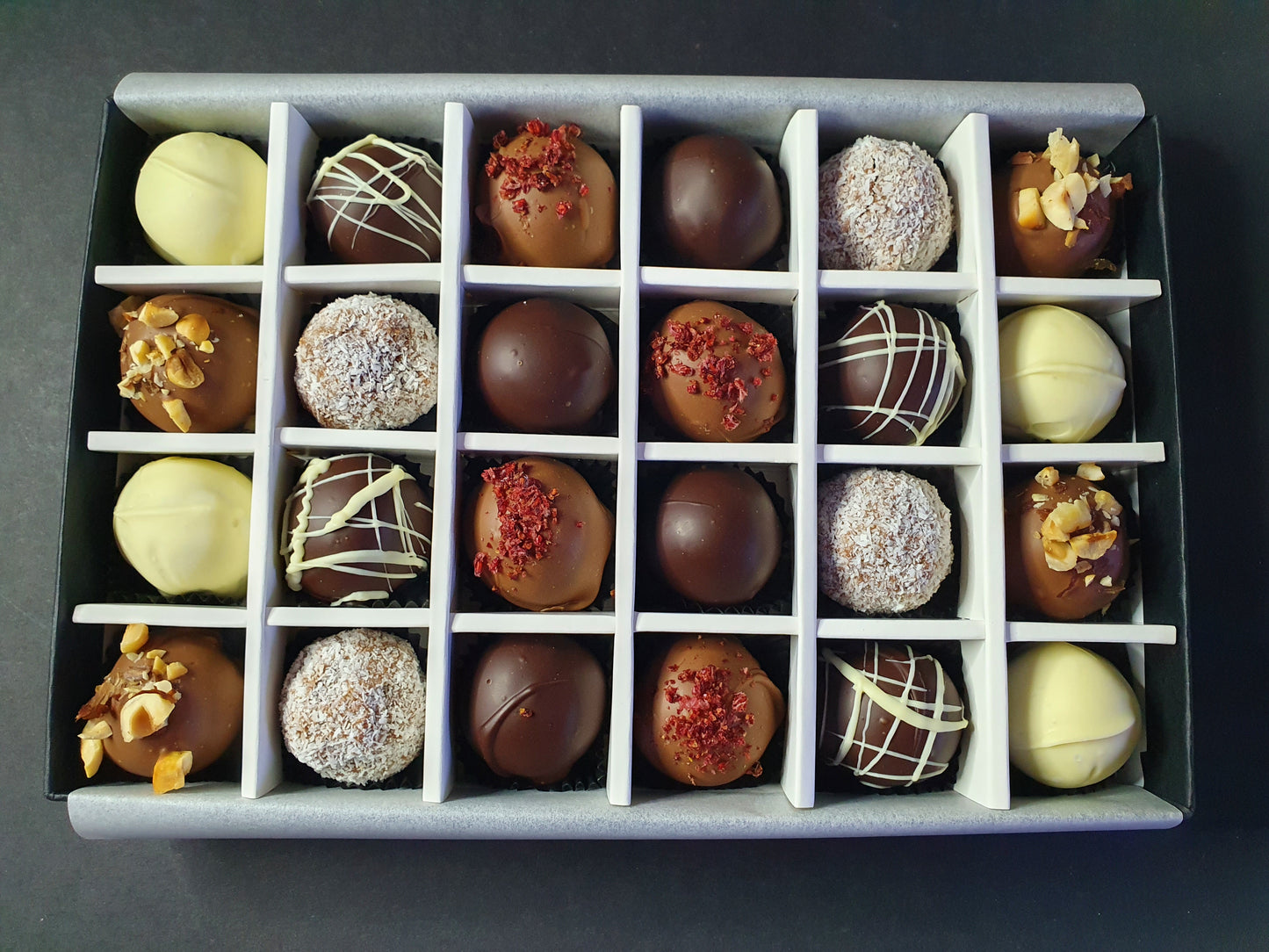 Classic Collection- Luxury selection of 24 chocolate truffles gift box