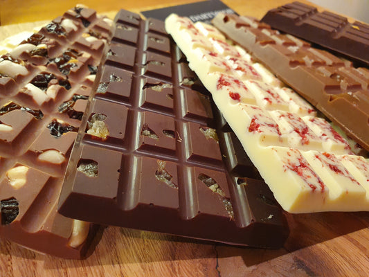 Handmade Belgian Chocolate Bars- CHOOSE YOUR OWN Mix of 6